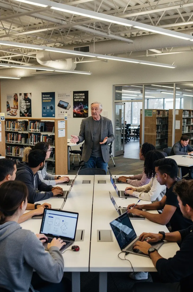 Hero illustration showcasing professional business solutions